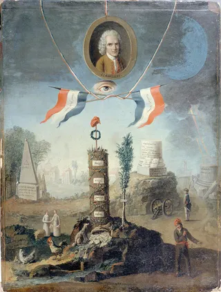 Nicolas-Henri Jeaurat de Bertry - Allégorie révolutionnaire - P1345 - Musée Carnavalet