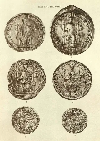 Siegel Heinrich VI (Posse, Tafel 23)