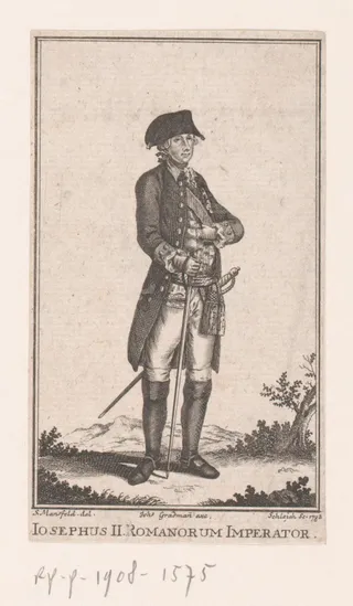 Portret van Jozef II, Duits keizer