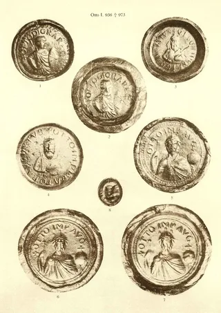 Siegel Otto I (Posse, Tafel 7)