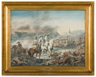 King Gustav II Adolf of Sweden at Wittstock