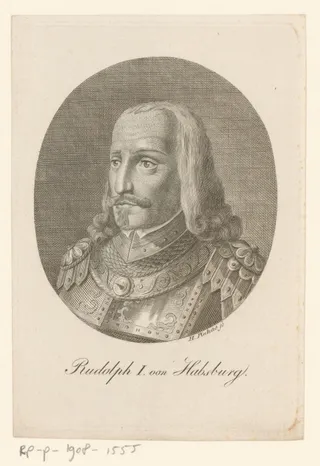 Portret van Rudolf I van Habsburg