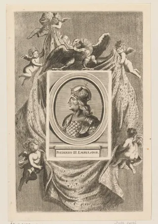 Portret van keizer Frederik III