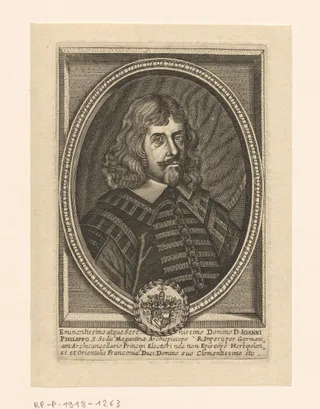 Portret van Johann Philipp von Schönborn, aartsbisschop van Mainz