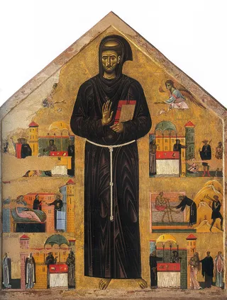 St. Francis and six stories from his life