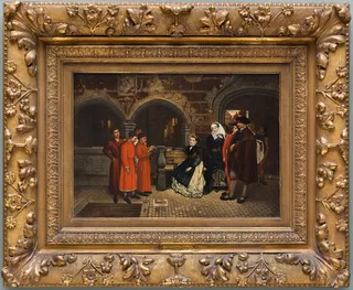 Martin Luther Singing in the Streets of Eisenach