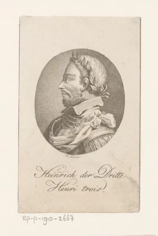 Portret van Hendrik III
