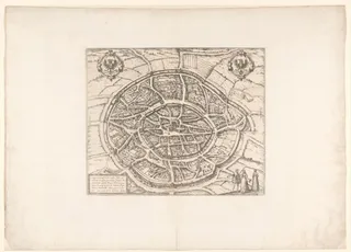 Plattegrond van Aken