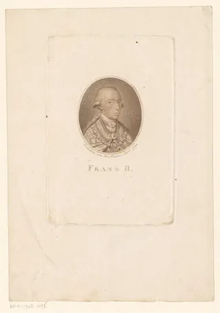 Portret van Frans II Josef Karel, Rooms-Duits keizer
