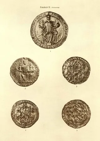 Siegel Friedrich II (Posse, Tafel 28)