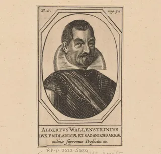 Portret van Albrecht von Wallenstein