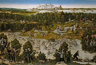 Hofjagd in Torgau zu Ehren Ferdinand I