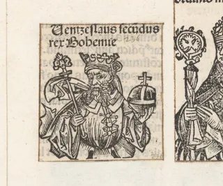 Koning Wenceslaus II van Bohemen