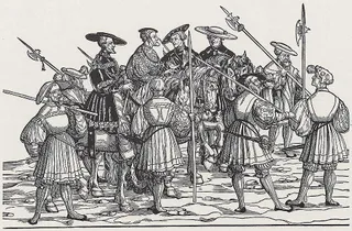 Einzug Kaiser Karls V. in Augsburg