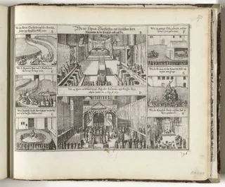 Wie zu Ungarn und Böhaimb Königl. Mayt. Herr Ferdinandus zum Römischen König gekrönt werden den 9. Sept. Ao. 1619