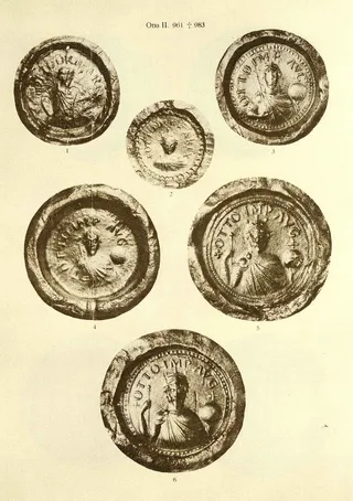 Siegel Otto II (Posse, Tafel 8)