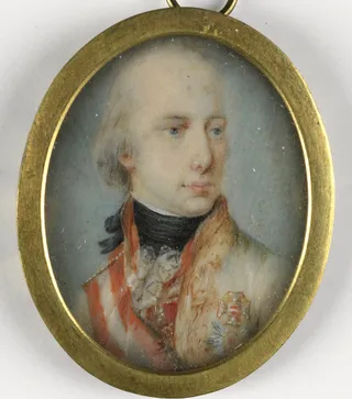 Portrait of Frans I van Habsburg (1768-1835), emperor of Austria