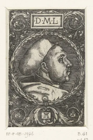 Portret van Martin Luther