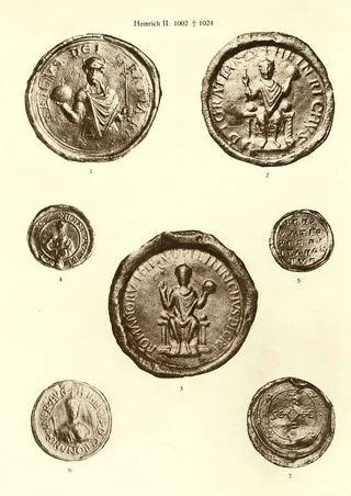 Siegel Heinrich II (Posse, Tafel 11)