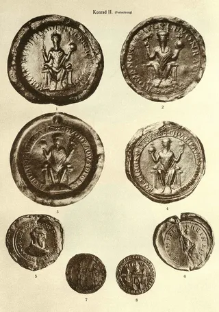 Siegel Konrad II (Posse, Tafel 13)