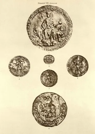 Siegel Heinrich VII (Posse, Tafel 47)