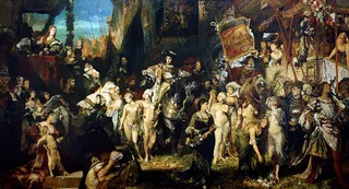 Der Einzug Karls V. in Antwerpen (Hamburger Kunsthalle)
