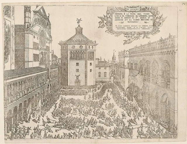 Stierfest in Cremona (La festa del toro)