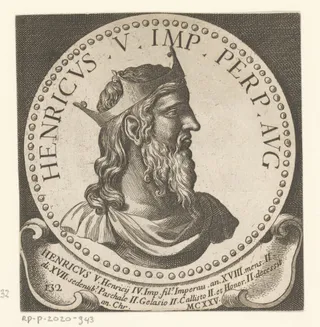 Portret van Hendrik V, Rooms-Duits keizer