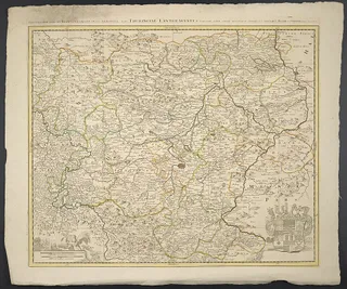 Illustrissimo Principi Ioanni Georgio Duci Saxoniae Hanc Thuringiae Lantgraviatus Tabulam …