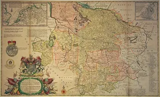 Neue genaue Karte des Kurfürstentums Braunschweig-Lüneburg (Herman Moll)