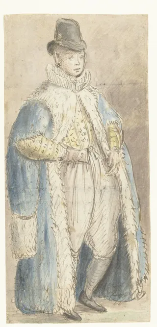 Portret van de zoon van Frederik V van de Palts (?)