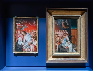 Diptych by Jan Mostaert
