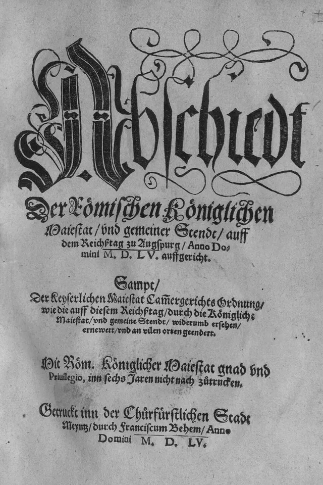 Augsburger Reichs- und Religionsfrieden