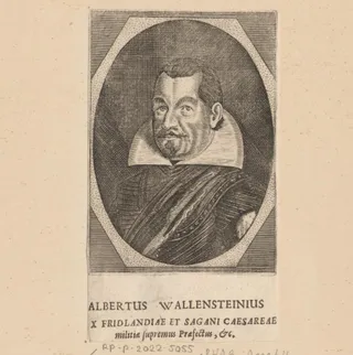 Portret van Albrecht von Wallenstein