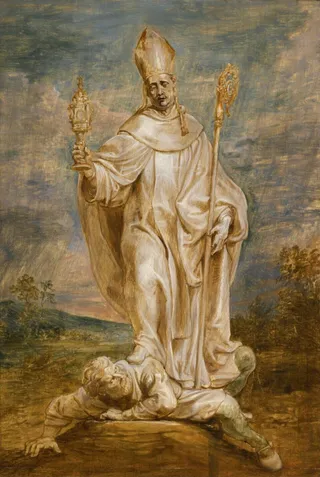 Saint Norbert overcoming Tanchelm