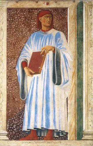 Giovanni Boccaccio aus dem Zyklus berühmte Personen