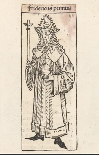 Keizer Frederik I Barbarossa