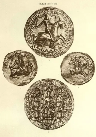 Siegel Richard, Heinrich, Sohn des Königs Richard (Posse, Tafel 36)