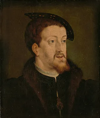 Porträt Karls V (1500-58), Kaiser des HRR
