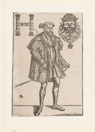 Portret van keizer Karel V