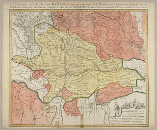 Carte Nouvelle du Duché de Mantoue