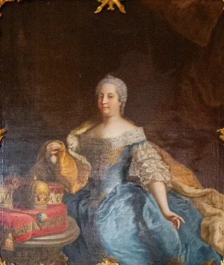 Zámek Valtice Marie Terezie (cropped)
