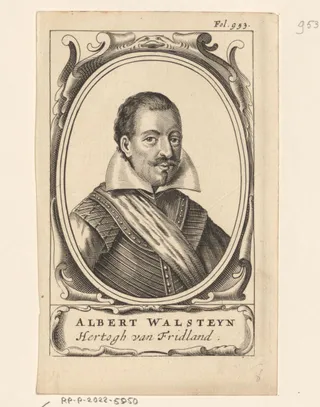 Portret van Albrecht von Wallenstein