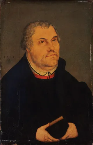 Porträt Martin Luthers