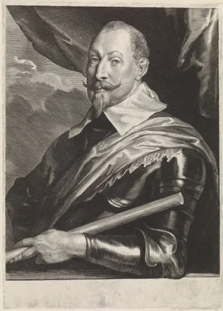 Portret van Gustaaf II Adolf, koning van Zweden