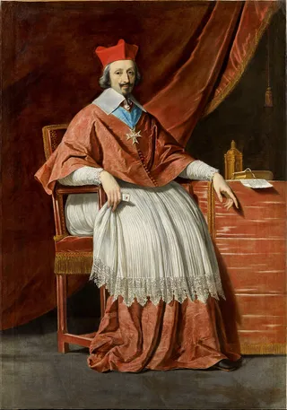 Portrait of Armand Jean du Plessis de Richelieu