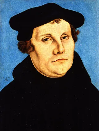 Porträt von Martin Luther
