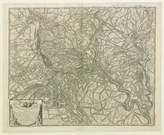 Carte Topographique de la plus Grande partie du Duché de Mantouë …