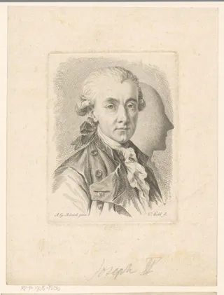 Portret van keizer Jozef II