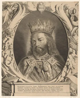 Portret van Rudolf I van Habsburg